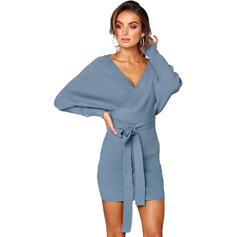 🍸🍸Women’s long sleeve dress with belt🍸🍸 - Picture 2 of 6